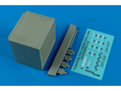 1/32 USAF Flightline toll cabinet (roll cab) 9 dra