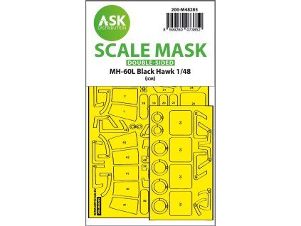 1/48 MH-60L Black Hawk double-sided express fit mask for ICM