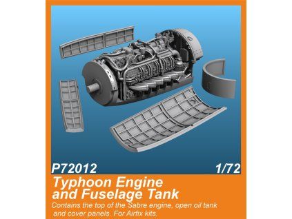 1/72 Typhoon Mk.I Engine