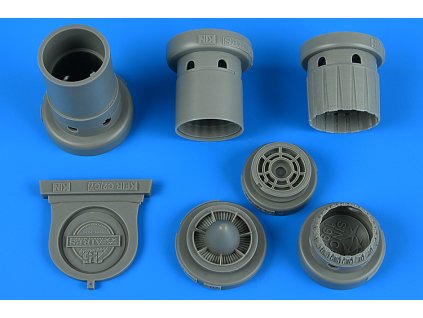 1/48 Kfir C2/C7/F-21 exhaust nozzle - KINETIC