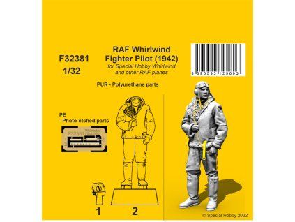 1/32 RAF Whirlwind Fighter Pilot (1942)