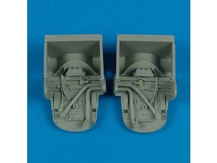 1/48 Bf 110C/D engine bulkhead - CYBER HOBBY