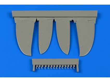 1/48 Macchi C.202 (early) control surfaces - HASEGAWA/EDUARD