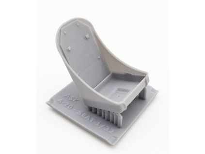 1/32 A-20J/K Havoc - Pilot seat, 3D print, without seat belts
