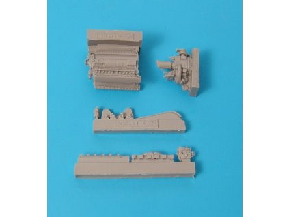 1/48 He 219A-7 gun bay - TAMIYA