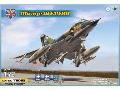 1/72 Mirage IIIEA/EBR (6 camo schemes)