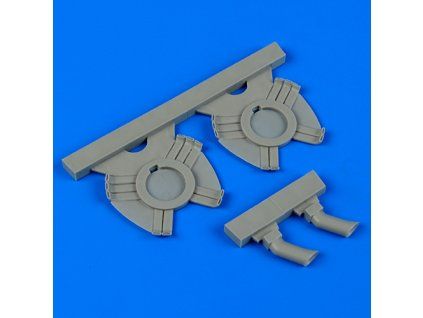 1/48 Ki-45 Nick exhaust - HASEGAWA