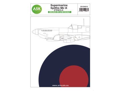 1/48 Spitfire Mk.IX - stencils