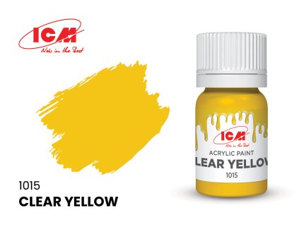 ICM Clear Yellow - bottle, 12 ml