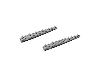 1/48 Beaufighter Mk.X - Hedgehog Flame Damper Exhausts / British Type