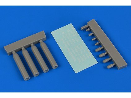 1/72 Compressed gas bottles (helium)