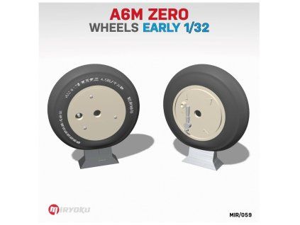 1/32 A6M Zero wheels ealy - Miryoku