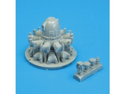 1/48 F4U-1 Corsair engine - TAMIYA