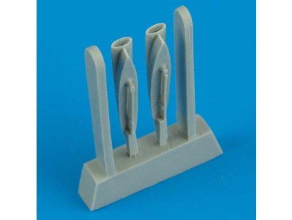 1/72 F-8 Crusader air scoops - ACADEMY