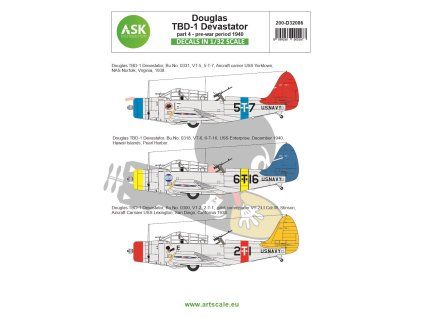 1/32 Douglas TBD-1 Devastator part 4 - pre-war period 1940