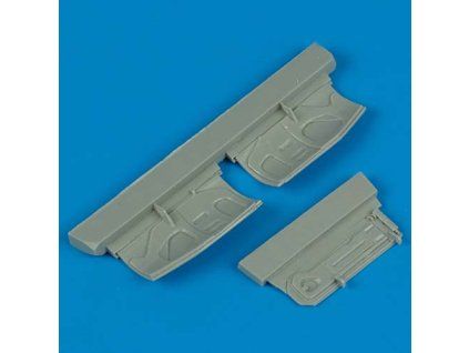 1/72 F-16 undercarriage covers - HASEGAWA