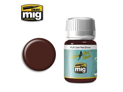 PLW Dark Red Brown Panel Line Wash (35 ml)