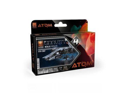 ATOM Gravity Set 5 - Grey - 6x 20ml