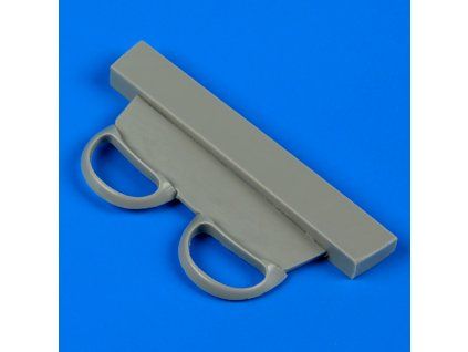 1/48 P-38 Lightning correct air intake - HASEGAWA