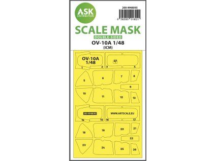 1/48 OV-10A double-sided mask self-adhesive pre-cutted for ICM