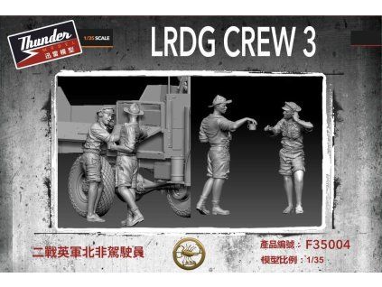 1/35 LRDG Crew figure set 3
