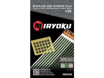1/35 Buckles and straps 2mm (A)