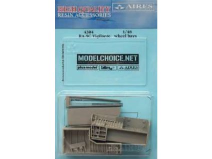 1/48 RA-5C Vigilante wheel bays - TRUMPETER