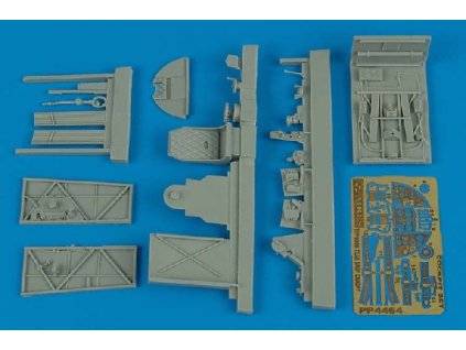 1/48 Hawker Typhoon Mk.IB tear drop canopy cockpit set - HASEGAWA