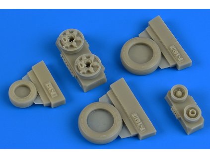 1/48 F-16I Sufa weighted wheels