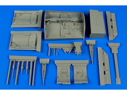 1/32 F-104A/C Starfighter wheel bay for ITALERI kit