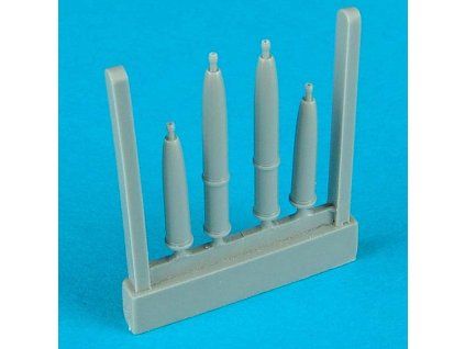 1/48 Spitfire F Mk. 22 cannon barels - AIRFIX