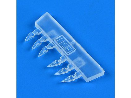 1/48 Bf 109K clear position lights (with light bulb) for EDUARD kit