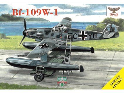 1/72 Messerschmitt Bf.109W-1 + beach trolley
