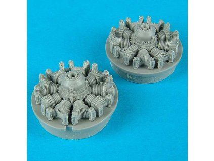 1/72 S2F-1 Tracker engines - HASEGAWA