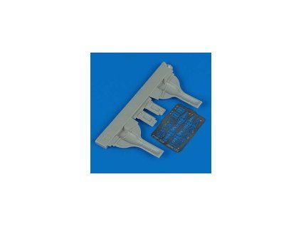 1/48 F6F-3 Hellcat undercarriage covers - EDUARD