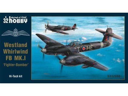 1/32 Westland Whirlwind FB MK.I ‘Fighter-Bomber’ Hi-tech kit