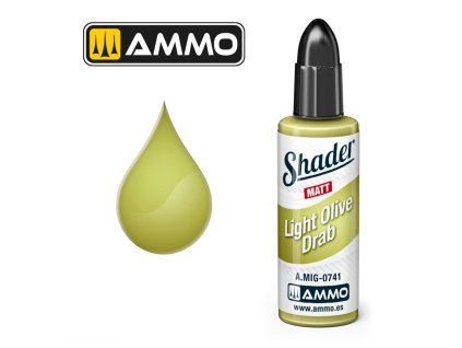 MATT SHADER Light Olive Draw