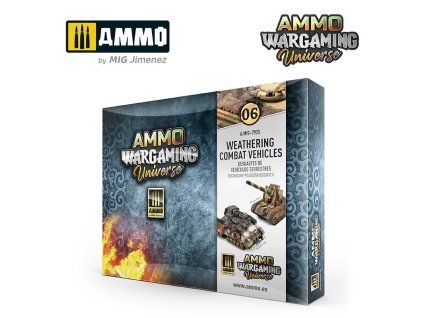 AMMO WARGAMING UNIVERSE #06 – Weathering Combat Vehicles - Solution Box