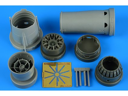 1/32 MiG-21MF Fighter Bomber exhaust nozzle - closed for TRUMPETER kit