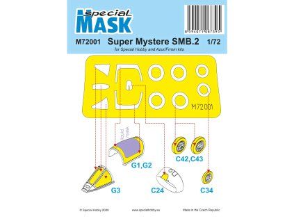 1/72 SMB-2 Super Mystere Mask