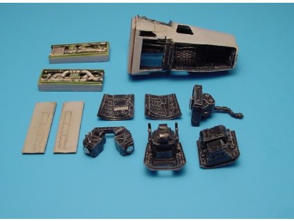 1/48 RF-4B/C Phantom II photo bay (with clear parts) - HASEGAWA