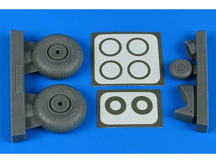 1/48 Do 17Z/Do 215 wheels & paint masks - ICM