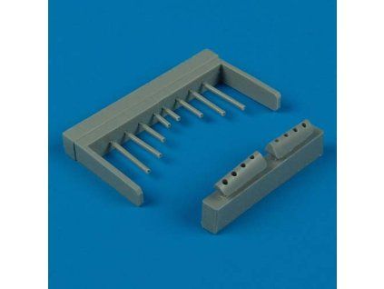 1/72 P-47 Thunderbolt gun barrels - TAMIYA
