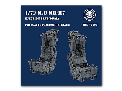 1/72 M.B MK.H7 Ejection Seats for F-4 Phantom II Air Force variants (2pcs)