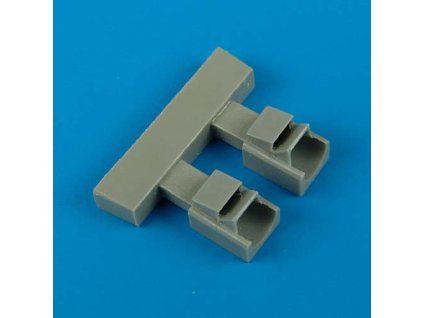 1/72 P-47D Thunderbolt oil cooler - TAMIYA