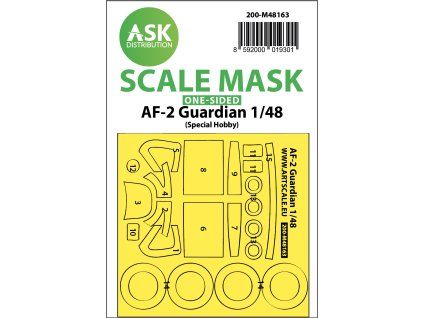 1/48 AF-2 Guardian one-sided fit express mask for Special Hobby