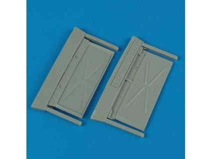 1/48 MiG-29A Fulcrum air intake covers - ACADEMY