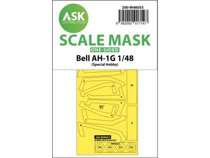 1/48 Bell AH-1G one-sided express mask for Special Hobby