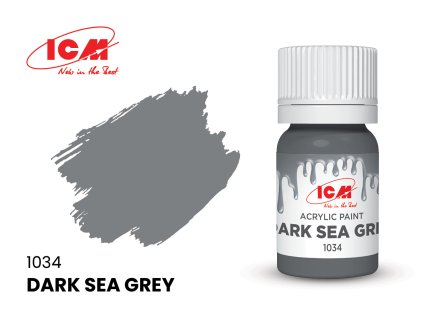 ICM Dark Sea Grey - bottle, 12 ml