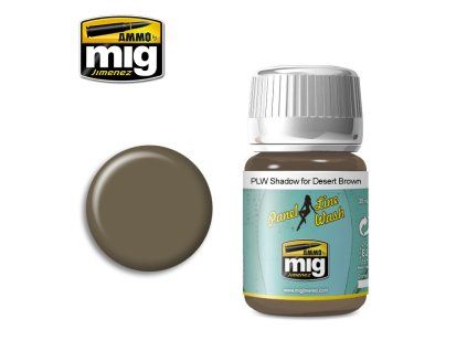 PLW Shadow for Desert Brown Panel Line Wash (35 ml)
